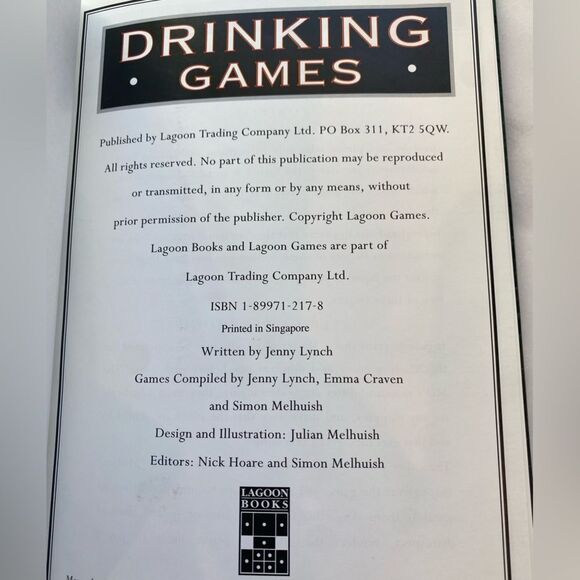 50 Finest Drinking Games - British Bar Book - Picture 6 of 7